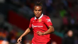 Manchester United’s Nikita Parris wants the Women’s Super League to capitalise on having the spotlight this weekend (Tim Mar