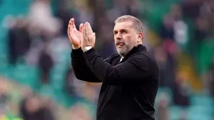 Celtic manager Ange Postecoglou will keep mixing his selections (Jane Barlow/PA)