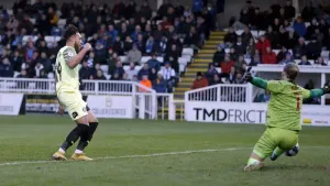 Dave Challinor returns to haunt Hartlepool as Stockport run riot