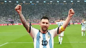 Lionel Messi has equalled the record for most World Cup appearances after leading Argentina to the final (Nick Potts/PA)