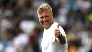 Karl Robinson likes the look of his Oxford team