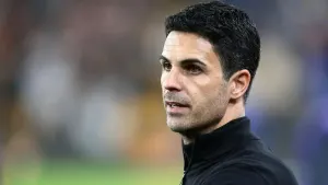 Arsenal manager Mikel Arteta admitted his side was entering “unprecedented” territory (Nigel French/PA)