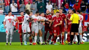 Murat Yakin cools talk of political tensions after Switzerland-Serbia clashes