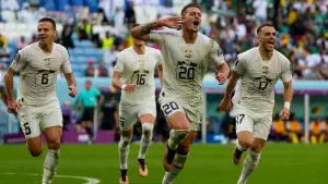 Serbia prepare to take game to Switzerland in bid to salvage knockout hopes
