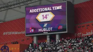 World Cup is setting stoppage-time records as Premier League pales in comparison