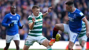 Alistair Johnston loved his Celtic debut (Andrew Milligan/PA)