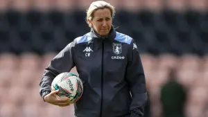 Aston Villa have taken the option to extend manager Carla Ward’s contract (Bradley Collyer/PA)