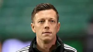 Callum McGregor made his 400th Celtic appearance at Tannadice
