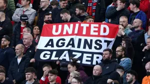 Manchester United’s owners could be selling up (Zac Goodwin/PA)