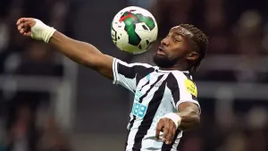 Allan Saint-Maximin missed Newcastle’s cup defeat at Hillsborough (Owen Humphreys/PA)