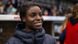 Eni Aluko believes hosting men’s and women’s football double-headers could be the next step in growing the women’s football 