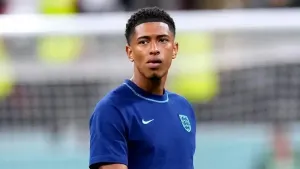 England’s Jude Bellingham has been linked with Real Madrid (Martin Rickett/PA)