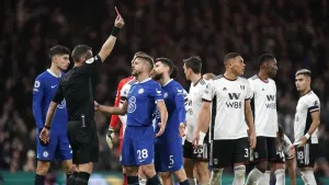 Fulham fined £27,500 over players surrounding referee during win over Chelsea