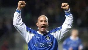Gianluca Vialli during his time as a Chelsea player (Owen Humphreys/PA).