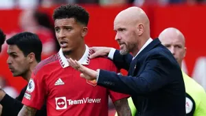 I can’t force this process – Erik ten Hag not rushing Jadon Sancho return