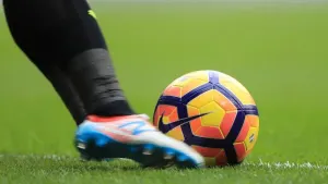 A general view of a football (John Walton/PA)