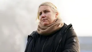 Chelsea manager Emma Hayes called for undersoil heating at WSL grounds (Zac Goodwin/PA)