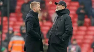 Jurgen Klopp and Graham Potter take positives from Liverpool’s draw with Chelsea