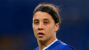 Chelsea’s Sam Kerr earned her team a point (PA)