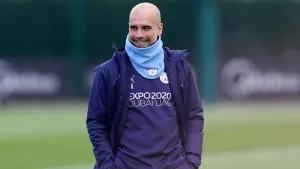 Manchester City manager Pep Guardiola will run the rule over a new signing in training (Martin Rickett/PA)