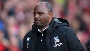 Patrick Vieira: Palace need players to be more competitive in Premier League