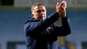 Phil Parkinson’s Wrexham host Sheffield United on Sunday (Barrington Coombs/PA).