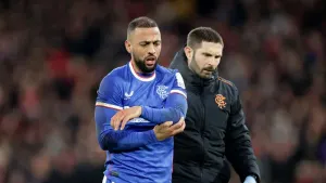 Rangers’ Kemar Roofe could be set for another lengthy spell out (Steve Welsh/PA)