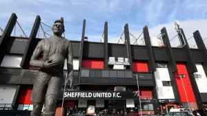 Sheffield United have been placed under a transfer embargo by the English Football League (Barrington Coombs/PA)