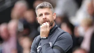 St Mirren manager Stephen Robinson saw his side beaten despite producing their ‘best 90 minutes of the season’ (Steve Welsh/