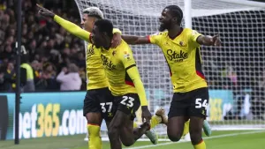 Teenager Tobi Adeyamo makes his mark with goal in Watford win against Blackpool