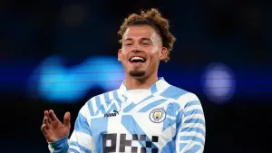 Up for the cup: Pep Guardiola gives weight to Kalvin Phillips’ hopes of action