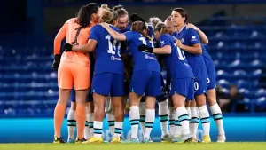 Champions League quarter-final draw sees Chelsea play Lyon and Arsenal take on Bayern Munich 