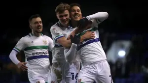 ‘Brilliant’ Kieron Morris earns plaudits after Tranmere winner against Salford