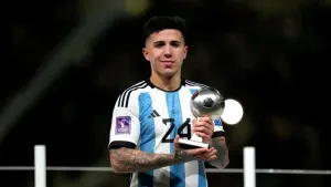 Argentina’s Enzo Fernandez 
