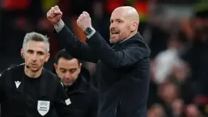 Manchester United manager Erik ten Hag 