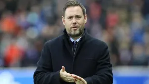 Rangers manager Michael Beale 