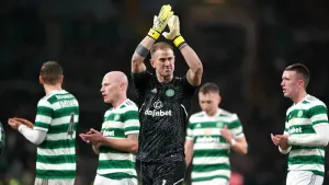 Celtic goalkeeper Joe Hart 