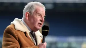 Commentator John Motson 