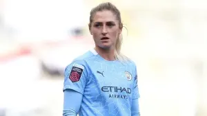 Midfielder Laura Coombs 