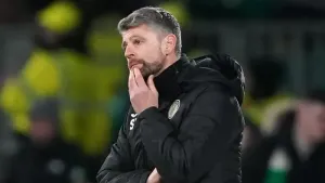 St Mirren manager Stephen Robinson 