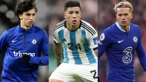 Enzo Fernandez, has joined Joao Felix and Mykhailo Mudryk