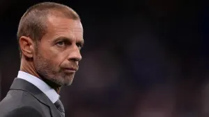 UEFA president Aleksander Ceferin (John Walton/PA).