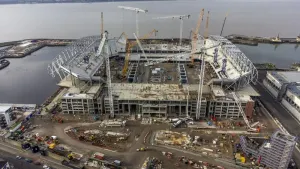 Everton Football Club's new Bramley-Moore Dock stadium