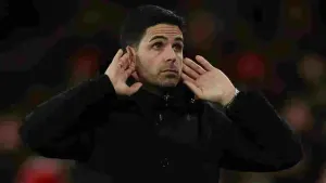 Mikel Arteta urges Arsenal to forget Europa League exit and focus on title push
