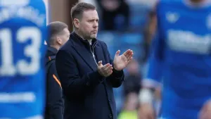 Rangers manager Michael Beale 
