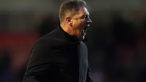 Crawley Town manager Scott Lindsey