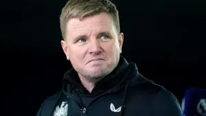 Newcastle head coach Eddie Howe 