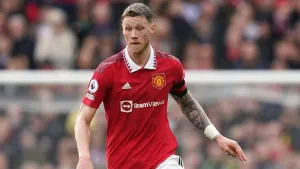 Manchester United forward Wout Weghorst 