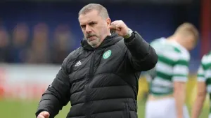 Celtic boss Ange Postecoglou saw his team brush aside Kilmarnock (Steve Welsh/PA)