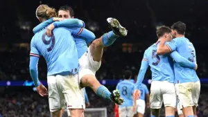 Another record for Erling Haaland as Manchester City hammer Bayern Munich